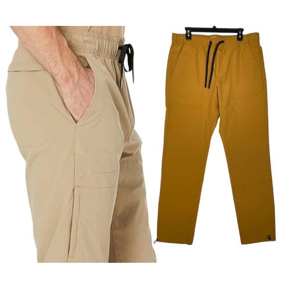 New Men's hiking pants Pull On hiking pants Large Camel that absorb moisture - Picture 3 of 15